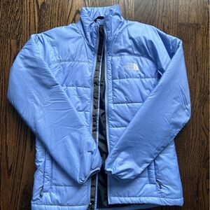 Nike woman’s blue puffer jacket